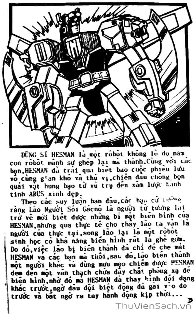 Truyện Tranh Dũng Sĩ Hesman trang 4