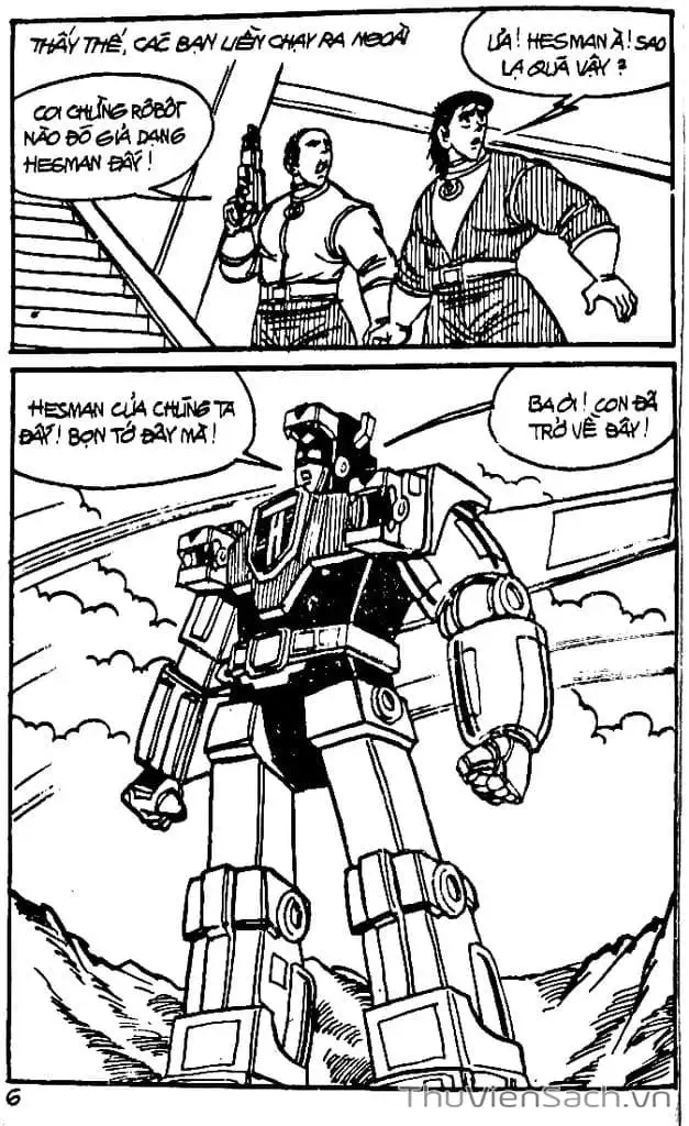 Truyện Tranh Dũng Sĩ Hesman trang 4