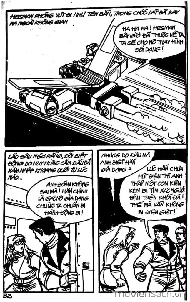 Truyện Tranh Dũng Sĩ Hesman trang 4