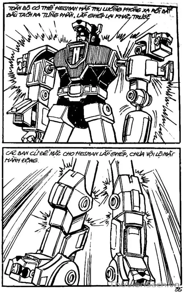 Truyện Tranh Dũng Sĩ Hesman trang 4