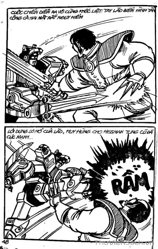 Truyện Tranh Dũng Sĩ Hesman trang 4