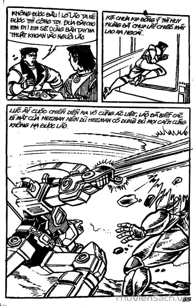 Truyện Tranh Dũng Sĩ Hesman trang 4