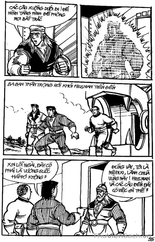 Truyện Tranh Dũng Sĩ Hesman trang 4