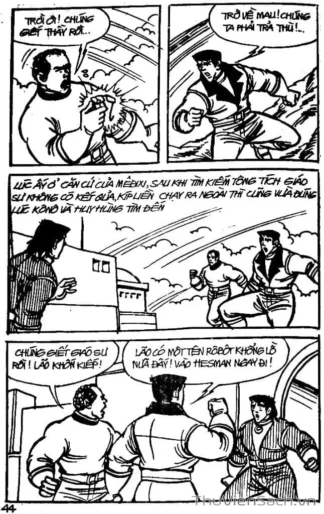 Truyện Tranh Dũng Sĩ Hesman trang 4