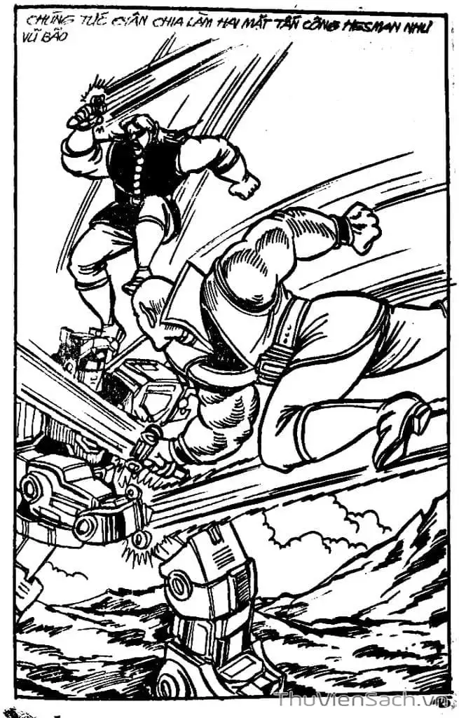 Truyện Tranh Dũng Sĩ Hesman trang 4