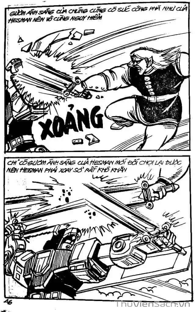 Truyện Tranh Dũng Sĩ Hesman trang 4