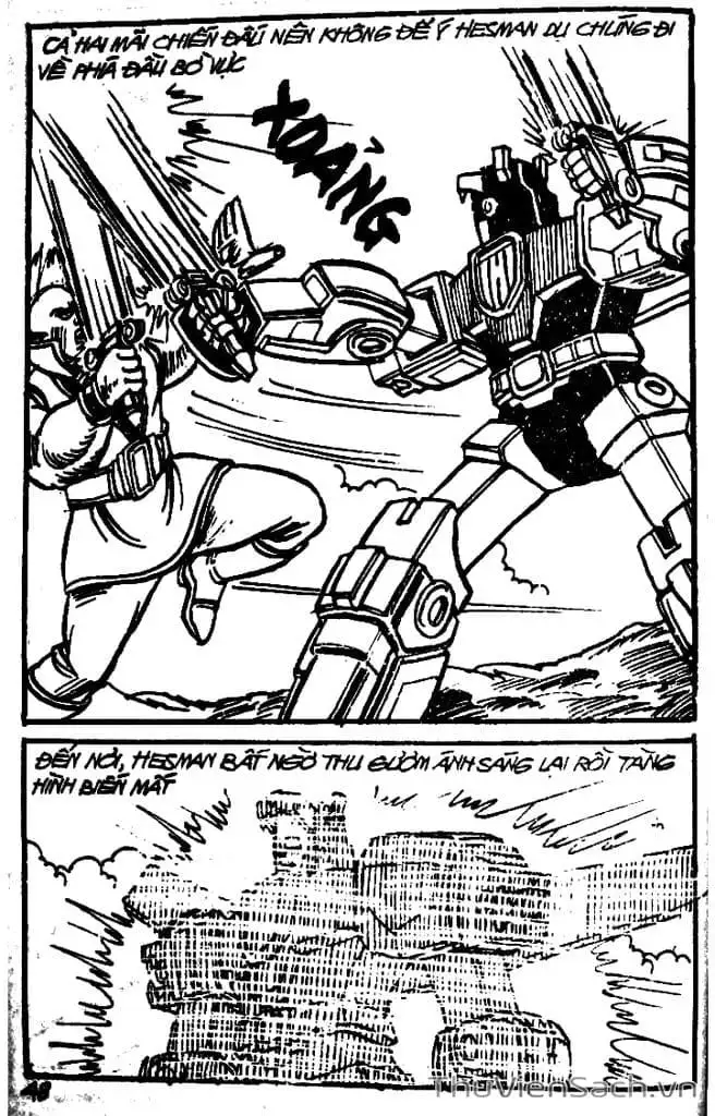 Truyện Tranh Dũng Sĩ Hesman trang 4