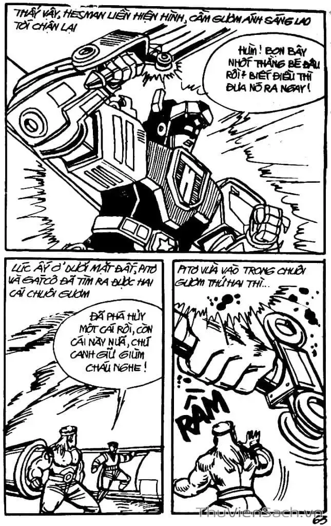 Truyện Tranh Dũng Sĩ Hesman trang 4