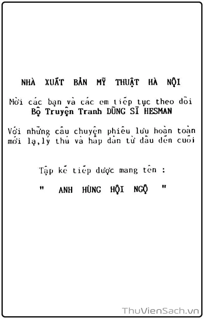 Truyện Tranh Dũng Sĩ Hesman trang 4