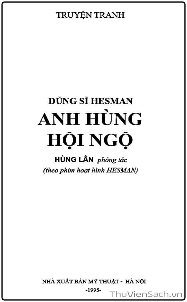 Truyện Tranh Dũng Sĩ Hesman trang 4