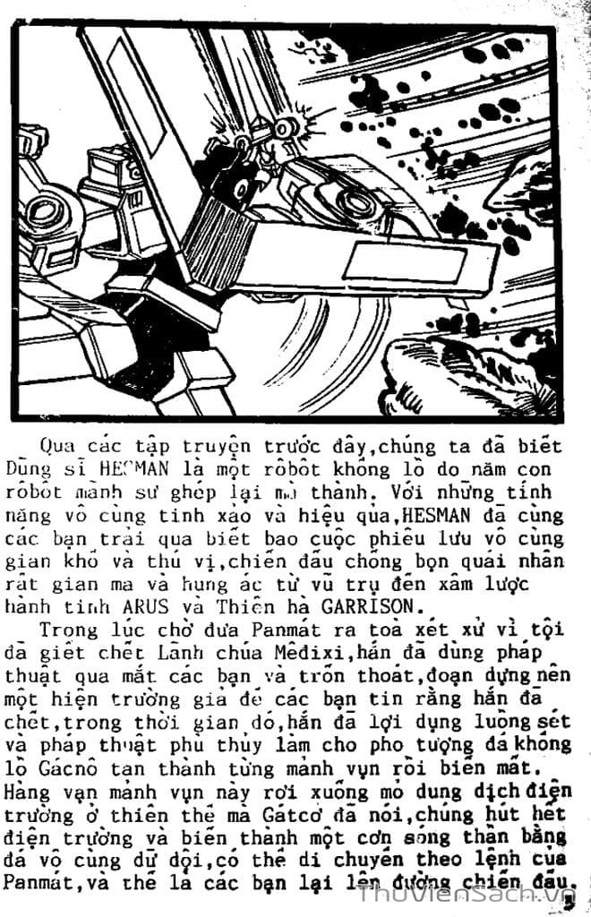 Truyện Tranh Dũng Sĩ Hesman trang 7111
