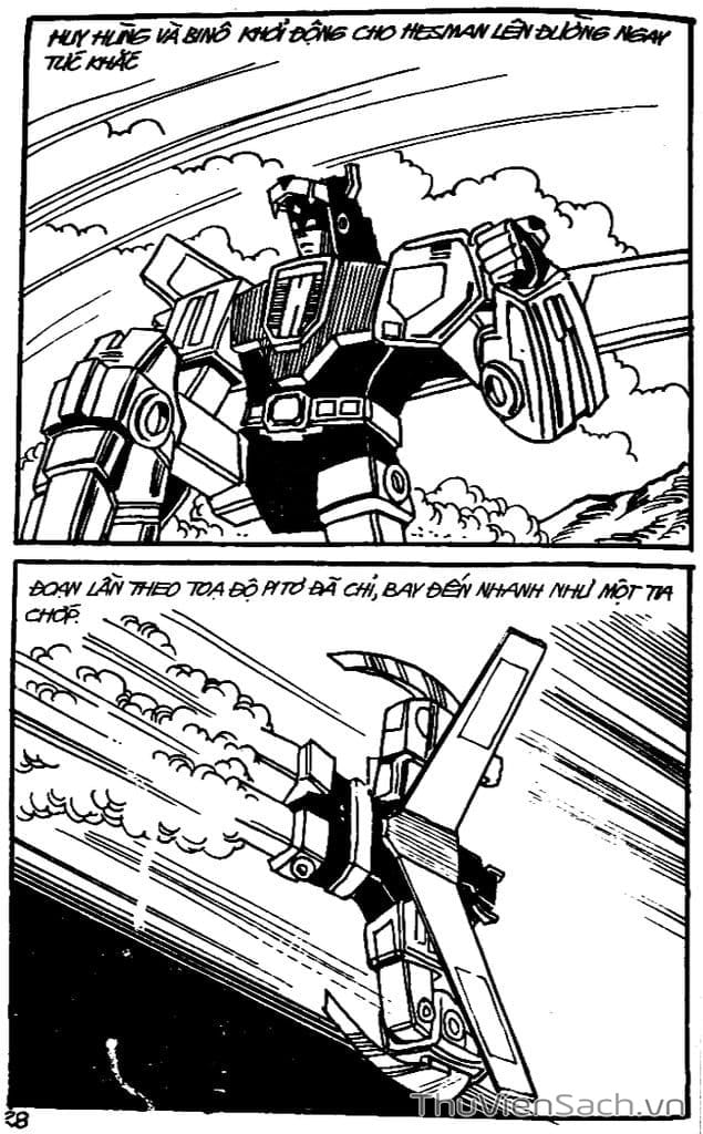 Truyện Tranh Dũng Sĩ Hesman trang 4