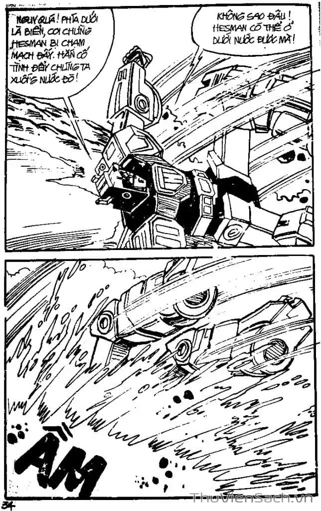 Truyện Tranh Dũng Sĩ Hesman trang 4
