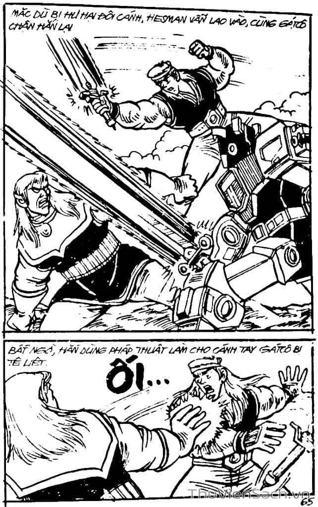 Truyện Tranh Dũng Sĩ Hesman trang 4
