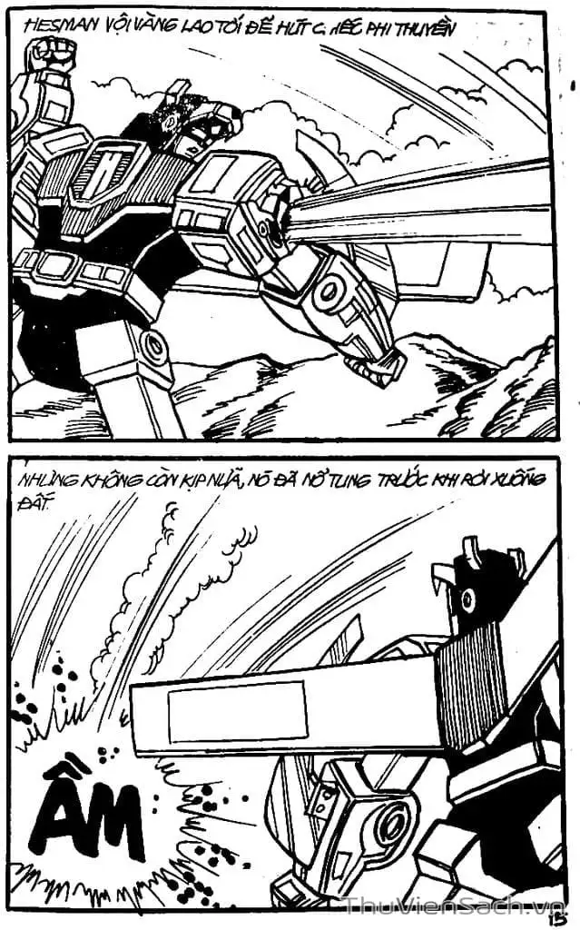 Truyện Tranh Dũng Sĩ Hesman trang 4