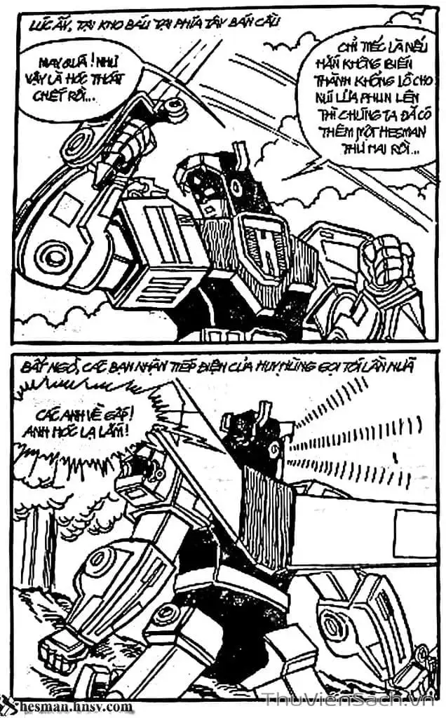 Truyện Tranh Dũng Sĩ Hesman trang 4