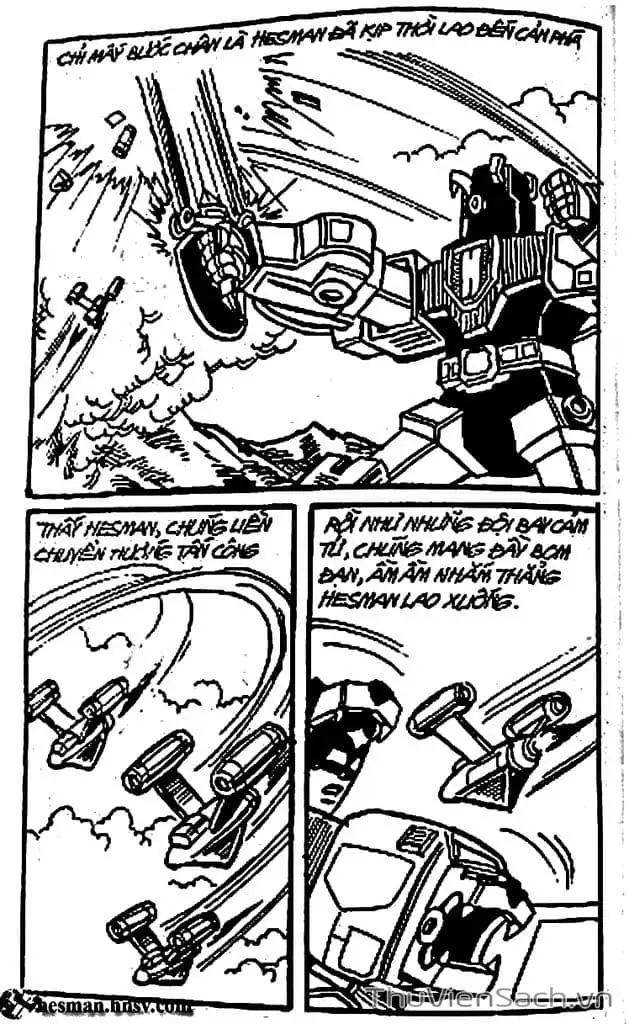 Truyện Tranh Dũng Sĩ Hesman trang 4
