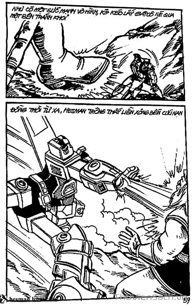 Truyện Tranh Dũng Sĩ Hesman trang 4
