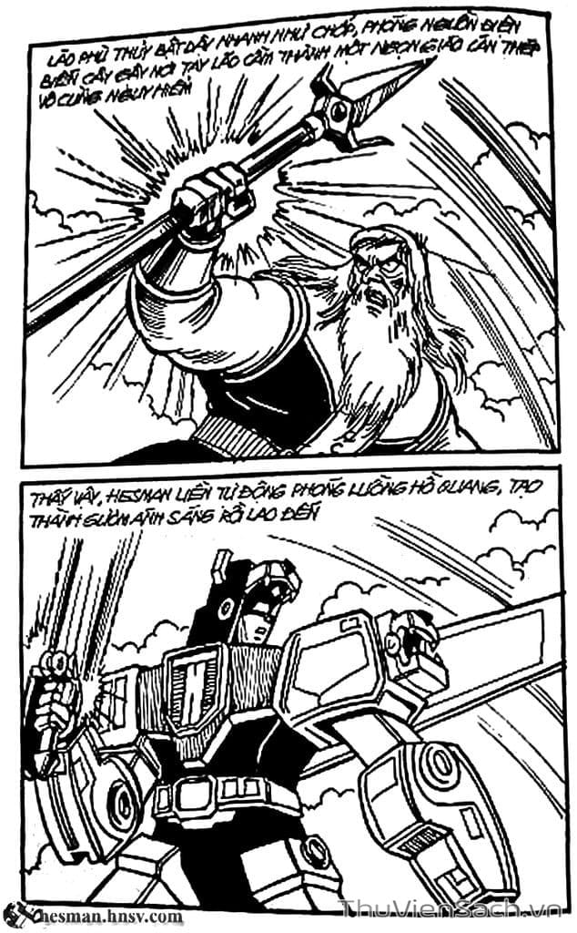 Truyện Tranh Dũng Sĩ Hesman trang 4