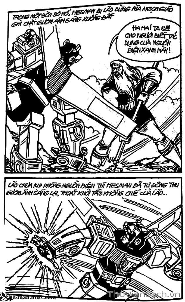 Truyện Tranh Dũng Sĩ Hesman trang 4