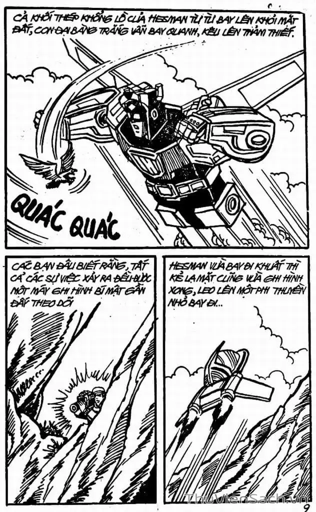 Truyện Tranh Dũng Sĩ Hesman trang 4