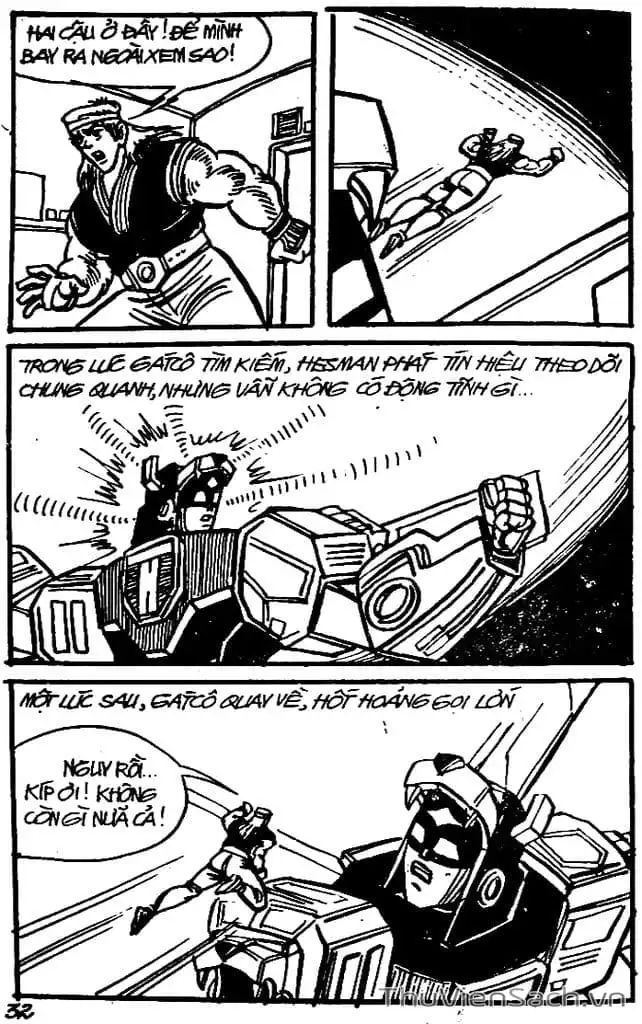 Truyện Tranh Dũng Sĩ Hesman trang 4