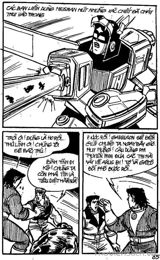 Truyện Tranh Dũng Sĩ Hesman trang 4