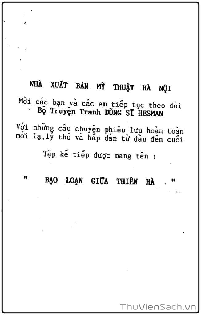 Truyện Tranh Dũng Sĩ Hesman trang 7383