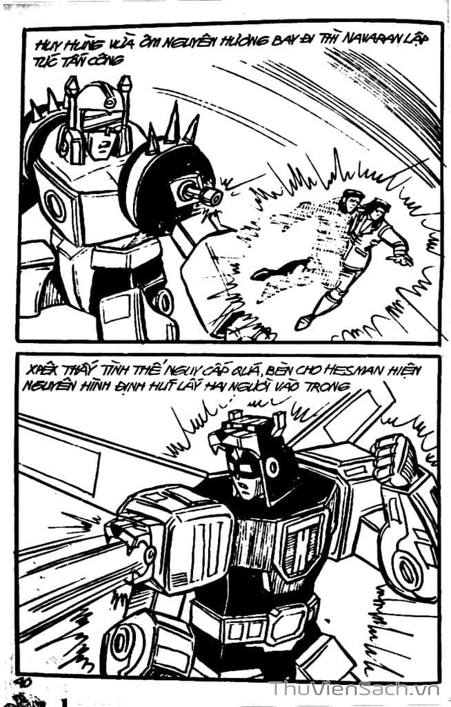 Truyện Tranh Dũng Sĩ Hesman trang 4