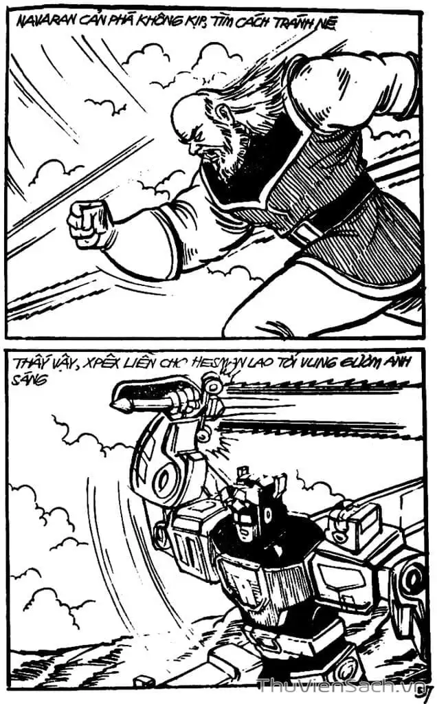 Truyện Tranh Dũng Sĩ Hesman trang 4