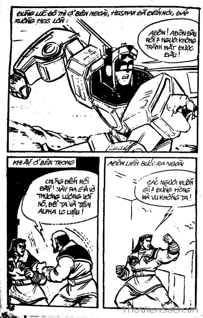 Truyện Tranh Dũng Sĩ Hesman trang 4