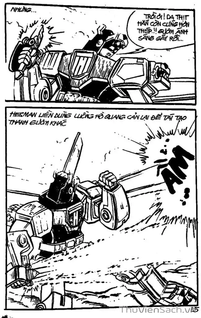 Truyện Tranh Dũng Sĩ Hesman trang 4