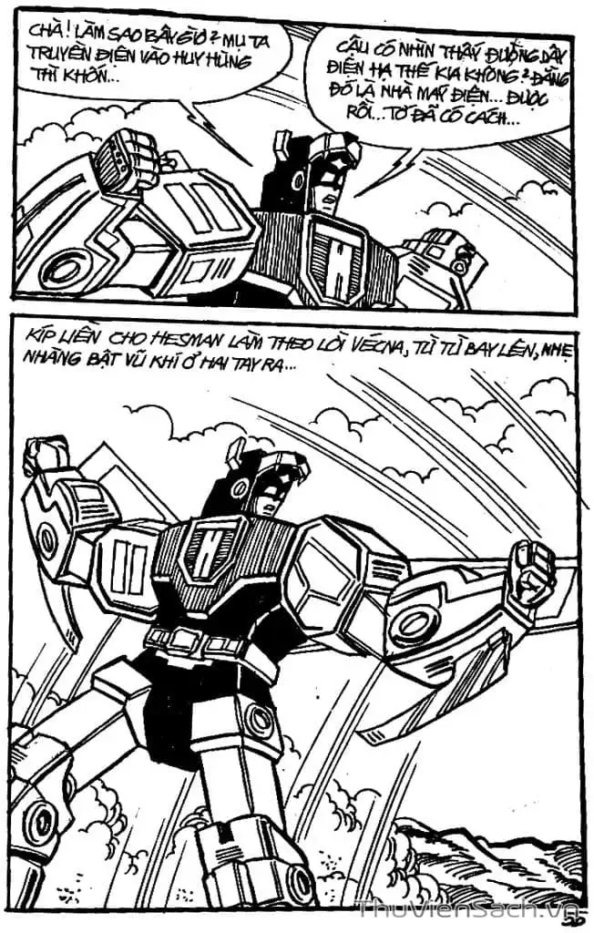 Truyện Tranh Dũng Sĩ Hesman trang 4