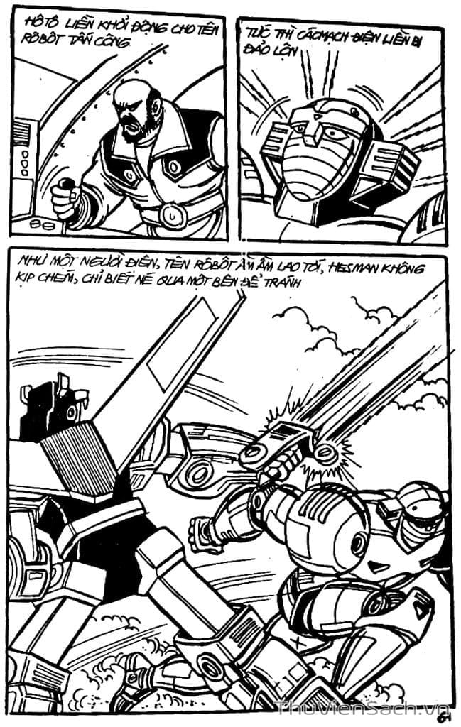 Truyện Tranh Dũng Sĩ Hesman trang 4