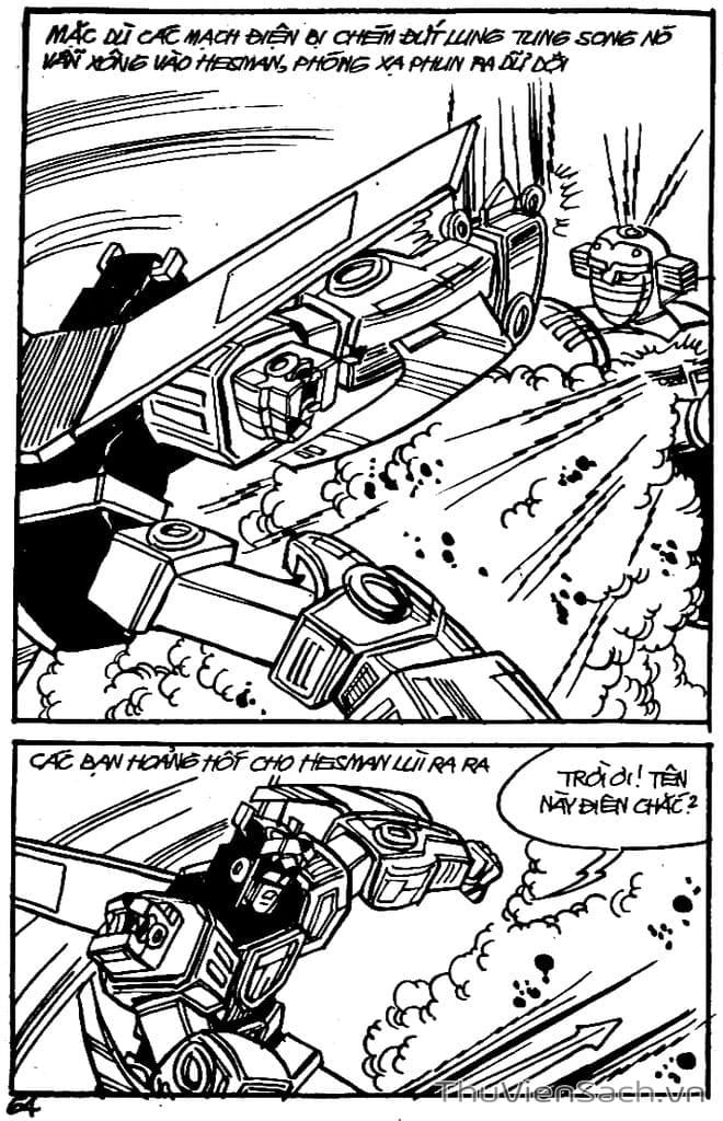 Truyện Tranh Dũng Sĩ Hesman trang 4