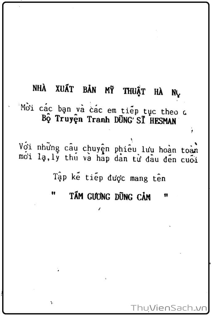 Truyện Tranh Dũng Sĩ Hesman trang 4