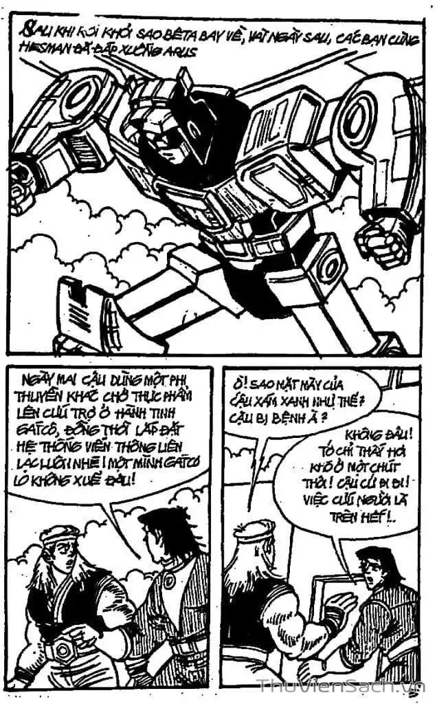 Truyện Tranh Dũng Sĩ Hesman trang 4