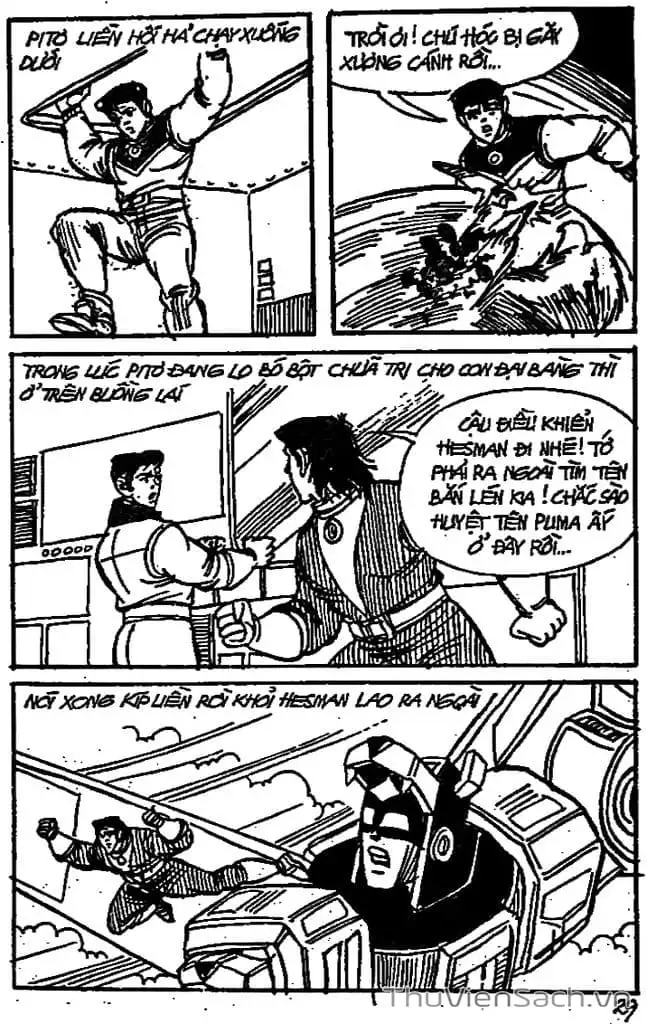 Truyện Tranh Dũng Sĩ Hesman trang 4