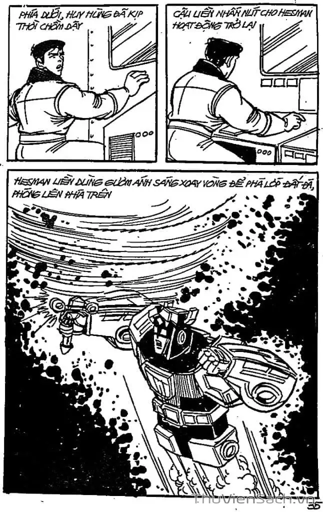 Truyện Tranh Dũng Sĩ Hesman trang 4