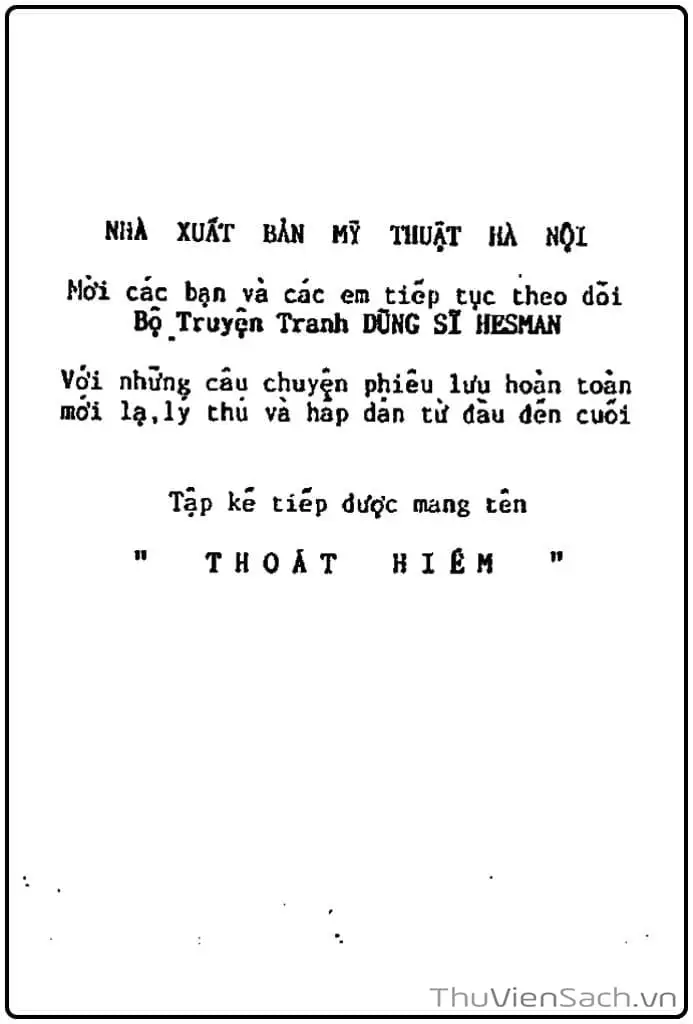 Truyện Tranh Dũng Sĩ Hesman trang 4