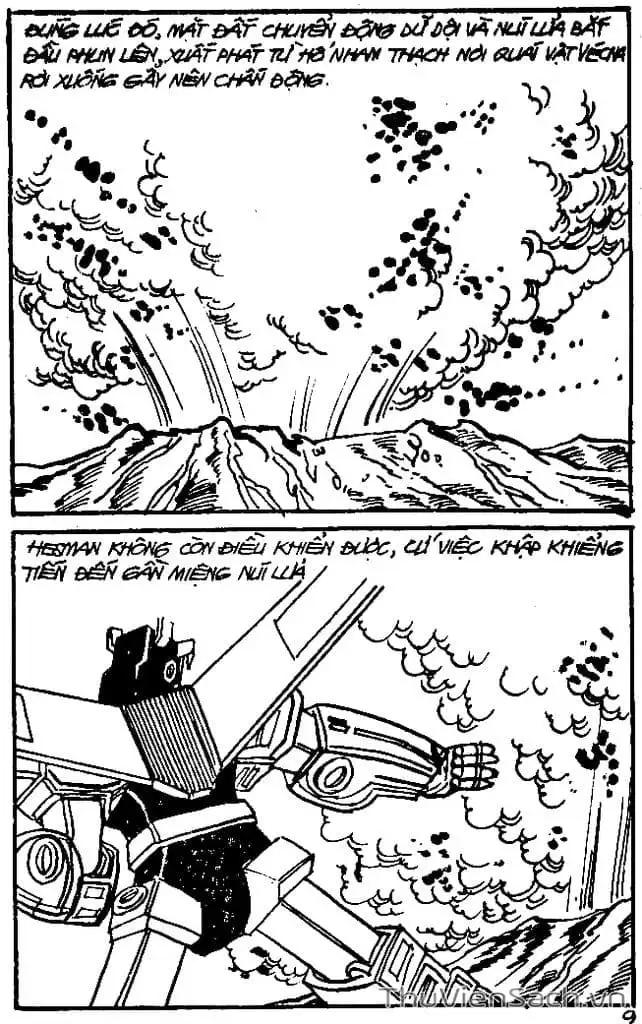 Truyện Tranh Dũng Sĩ Hesman trang 4