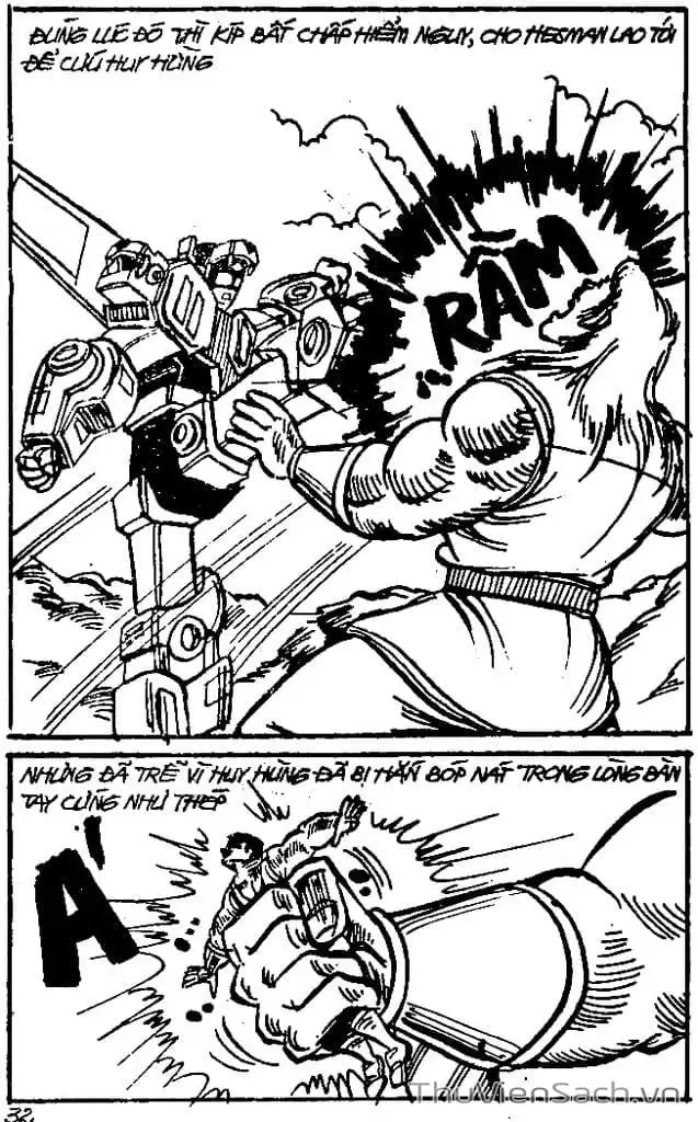 Truyện Tranh Dũng Sĩ Hesman trang 4