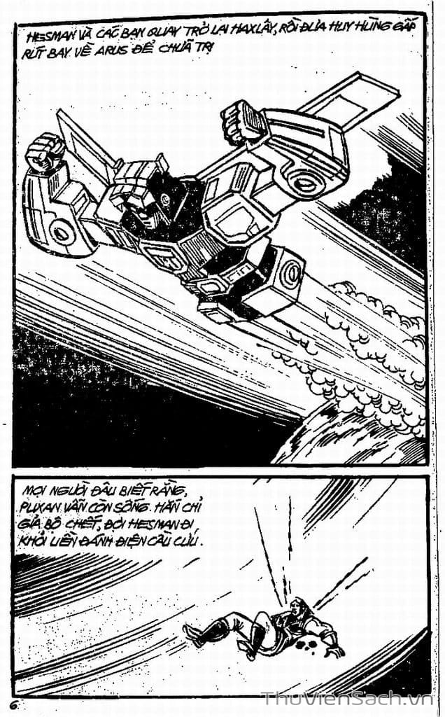 Truyện Tranh Dũng Sĩ Hesman trang 4
