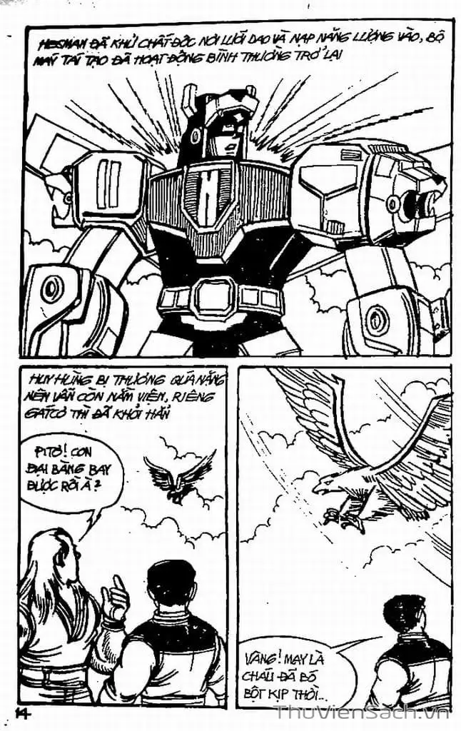 Truyện Tranh Dũng Sĩ Hesman trang 4