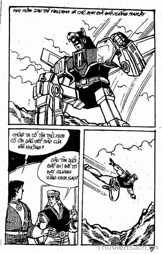 Truyện Tranh Dũng Sĩ Hesman trang 4