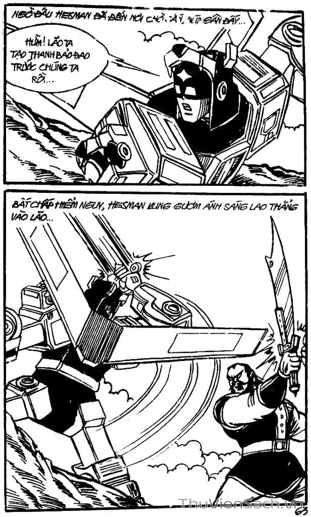 Truyện Tranh Dũng Sĩ Hesman trang 4