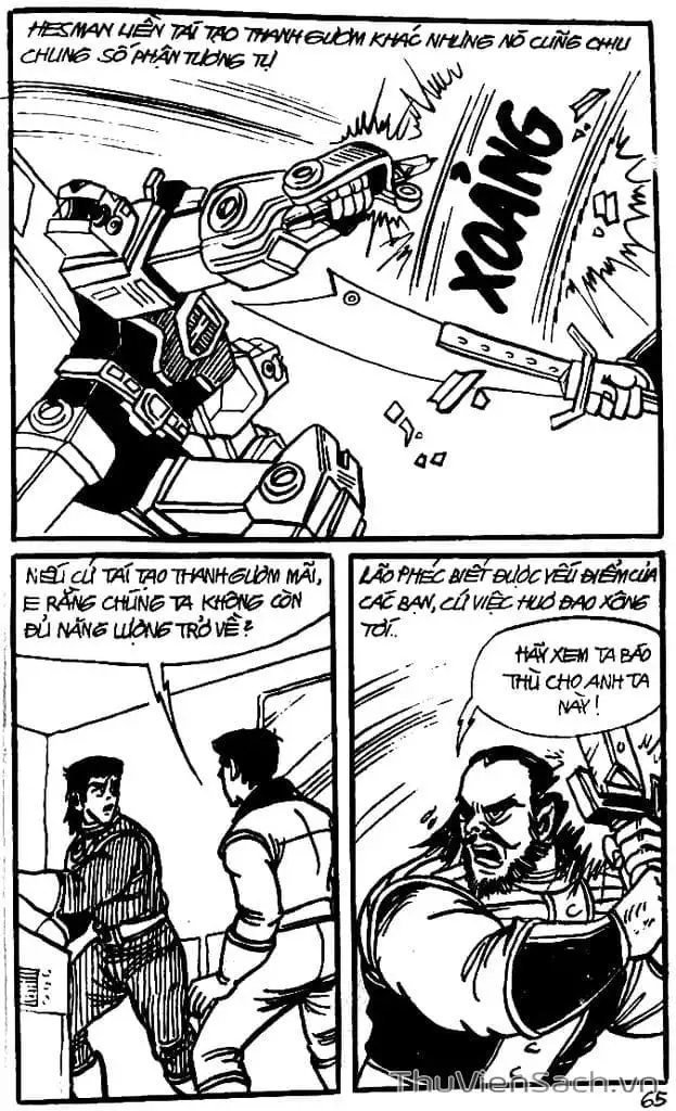 Truyện Tranh Dũng Sĩ Hesman trang 4