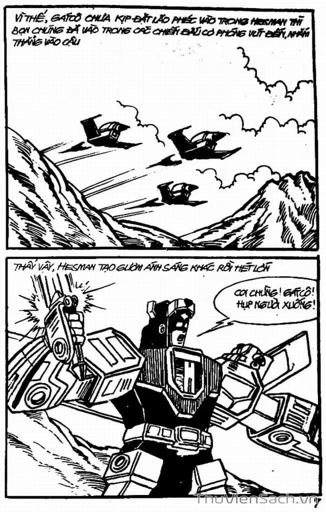 Truyện Tranh Dũng Sĩ Hesman trang 4