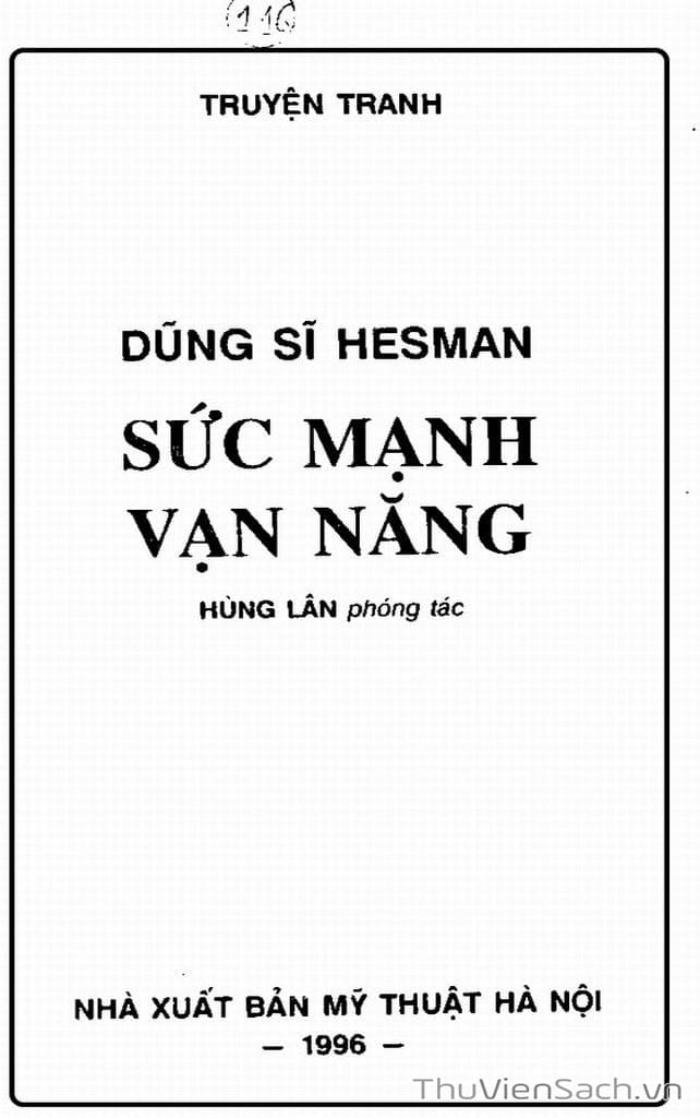 Truyện Tranh Dũng Sĩ Hesman trang 4