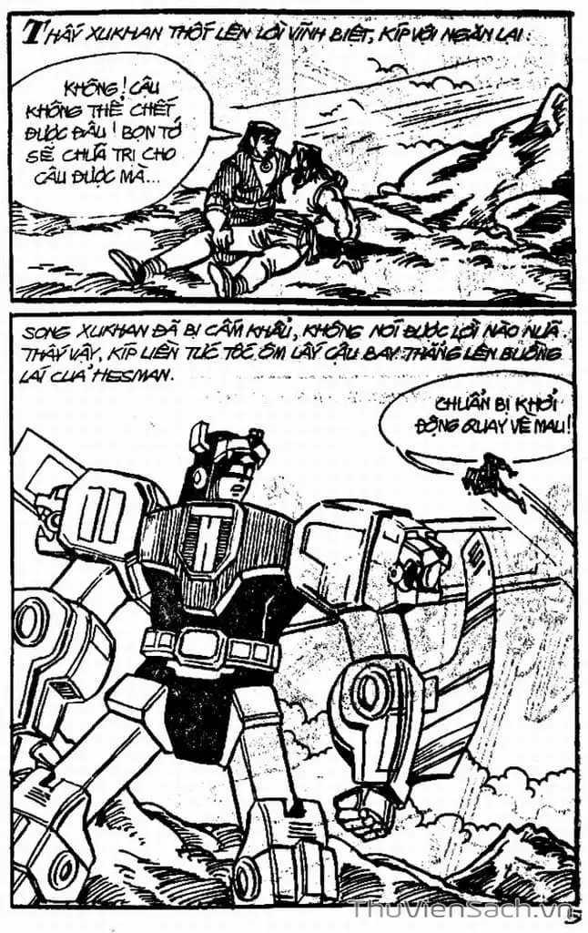 Truyện Tranh Dũng Sĩ Hesman trang 4